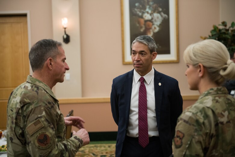 Chief of Staff of the Air Force visit