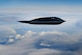 A B-2A Spirit bomber conducts aerial operations