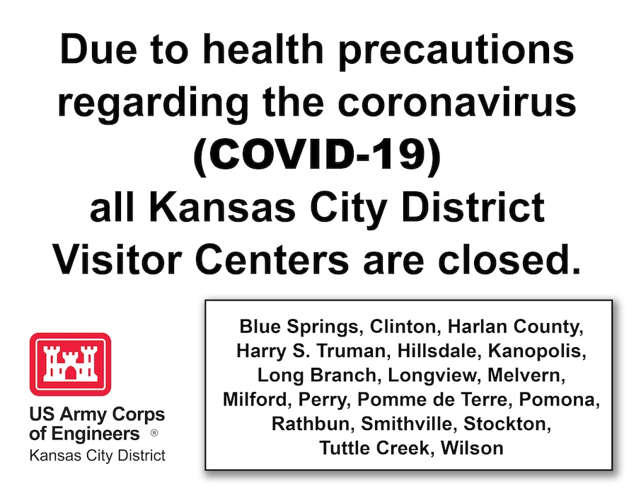 We are taking precautions and have closed our Visitor Center effective March 13, 2020. We will continue to monitor the situation and will provide timely updates regarding other potential facility closures at our lakes on our websites and/or social sites.