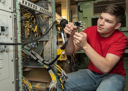 Photo of Electronics Mechanic Michael Bilski