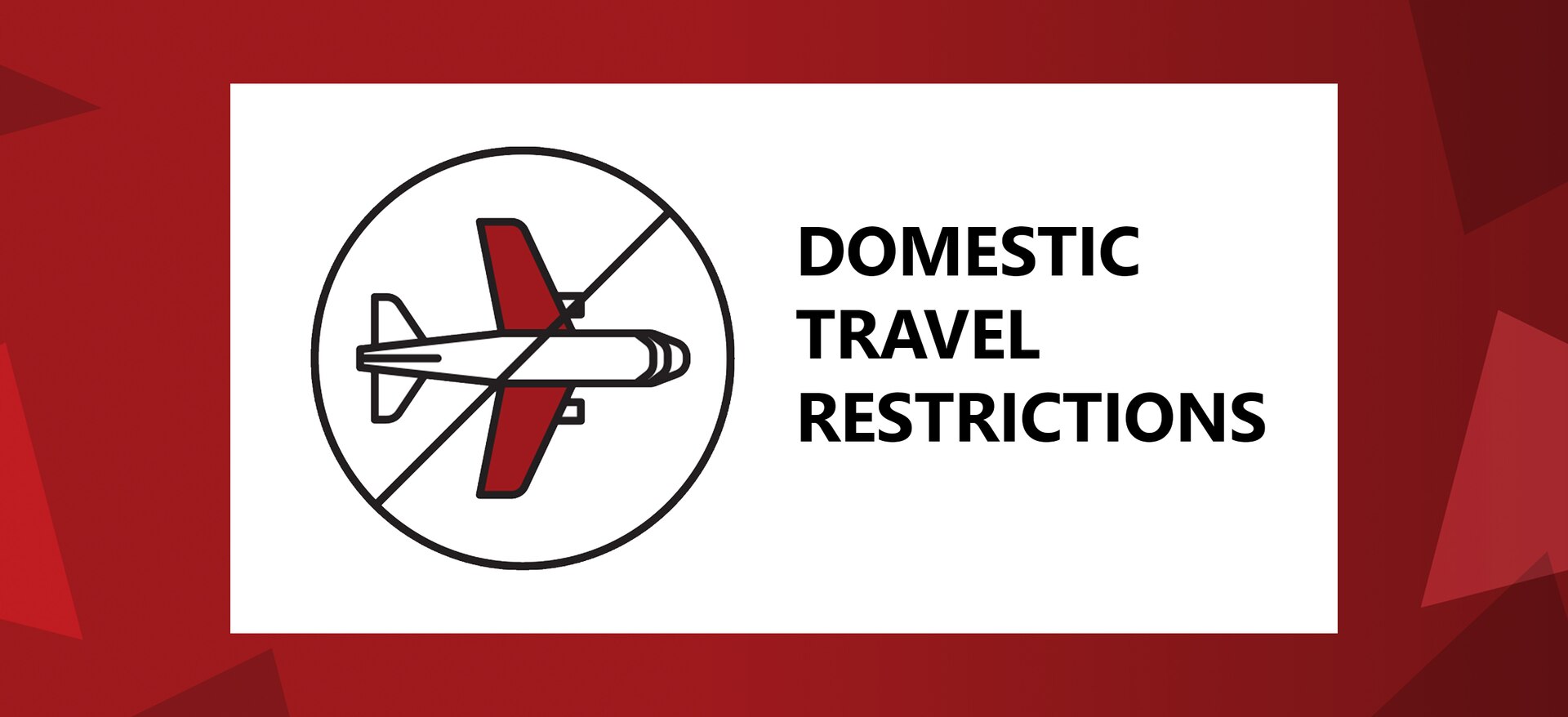 Statement By The Department Of Defense On Domestic Travel Restrictions ...