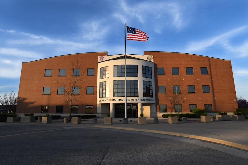 photo of the Recruiting and Retention College building.