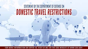 Domestic travel restrictions graphic