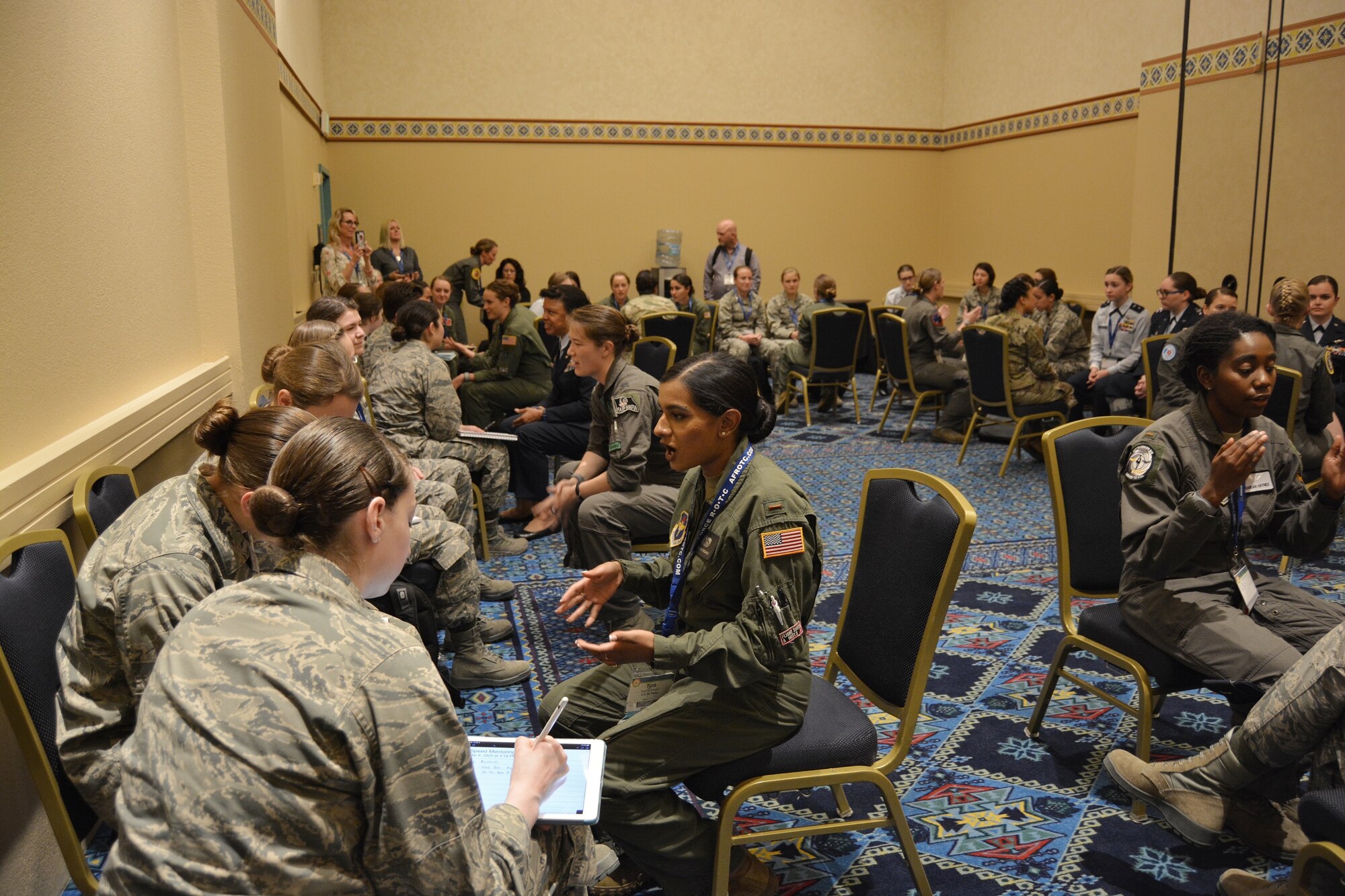 Air Force inspires attendees at Women in Aviation International’s 31st conference with multiple speakers and exhibits