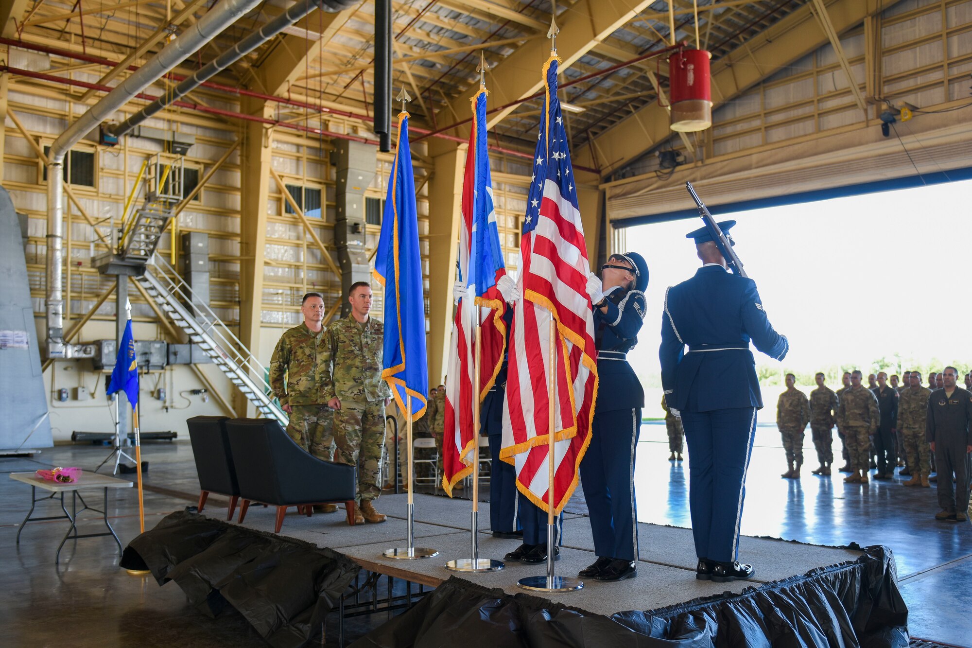 Lt. Col. Joelee Sessions assumes command of the 156th Contingency Response Group