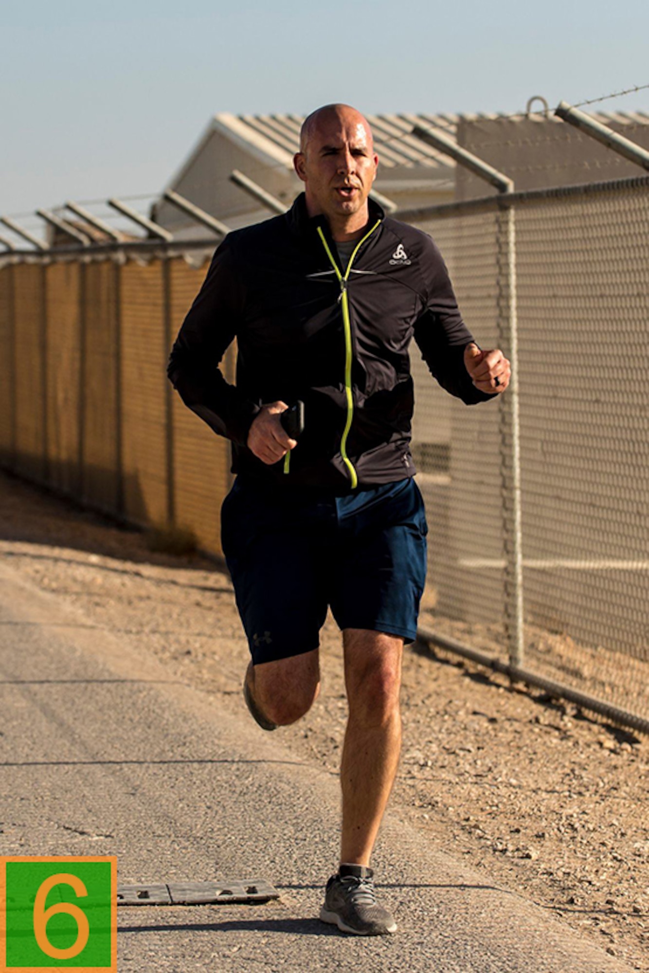 Photo of a man running