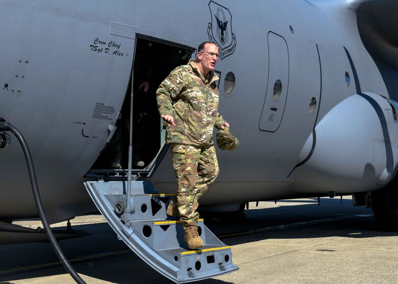 22nd Air Force Commander Maj. Gen. John P. Healy visited the 910th Airlift Wing March 6-8, 2020.