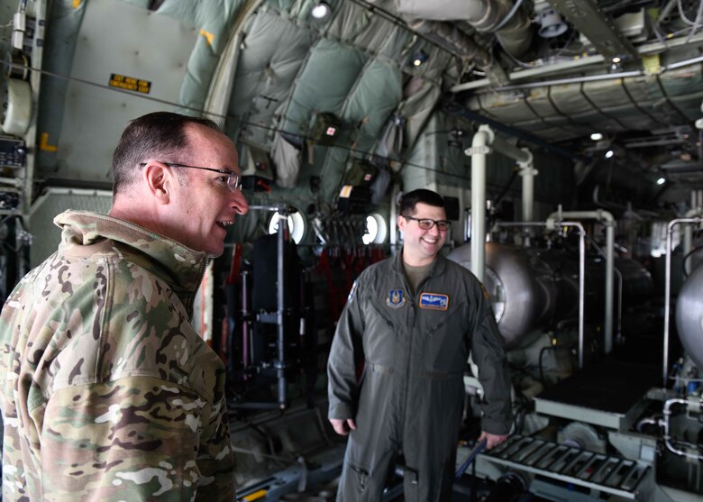 22nd Air Force Commander Maj. Gen. John P. Healy visited the 910th Airlift Wing March 6-8, 2020.