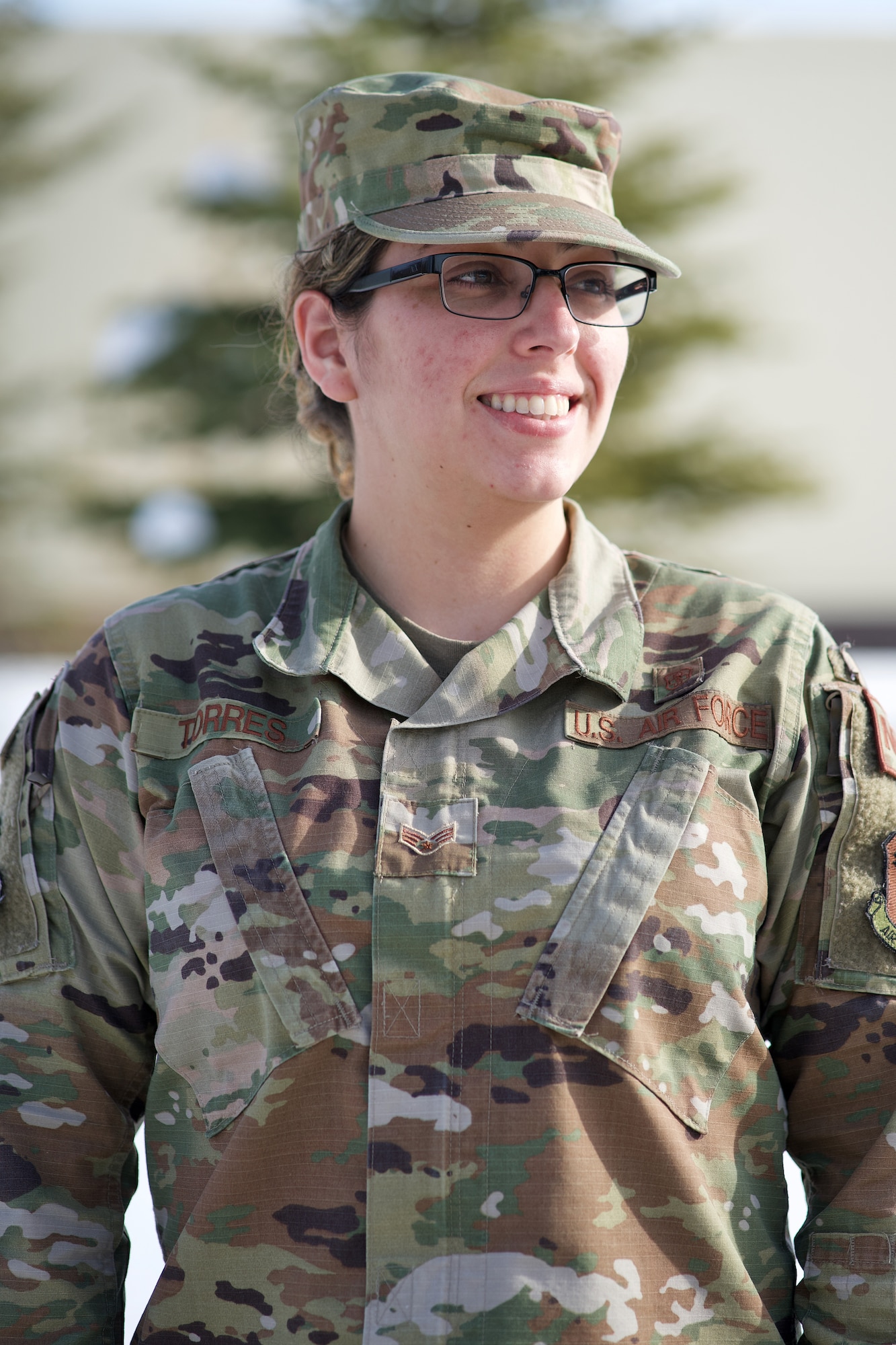 Image of Alaska Air National Guard Senior Airman Loida Torres Román.