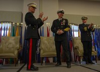 Navy Command Master Chief Christopher L. Hill retired after 32 years of faithful service to the United States Navy.