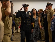 Navy Command Master Chief Christopher L. Hill retired after 32 years of faithful service to the United States Navy.