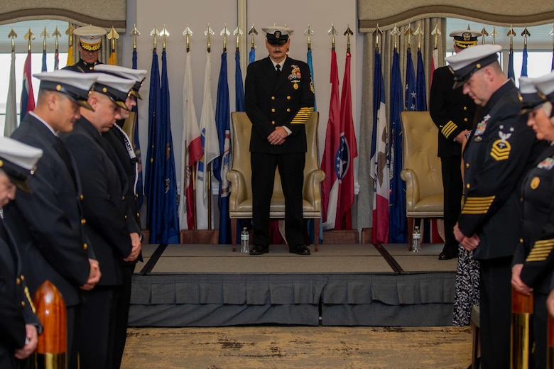 Navy Command Master Chief Christopher L. Hill retired after 32 years of faithful service to the United States Navy.