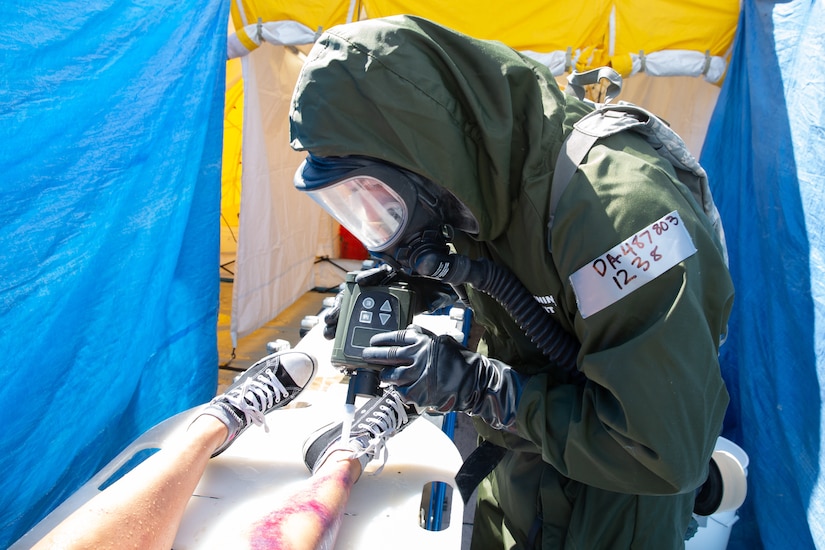 More than 150 Utah Guard members were transported by military aircraft to the island of Oahu, Hawaii to assist and train alongside their counterpart.