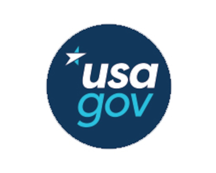 USA.gov logo.