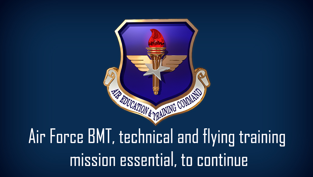 Air Force BMT, technical and flying training mission essential, to