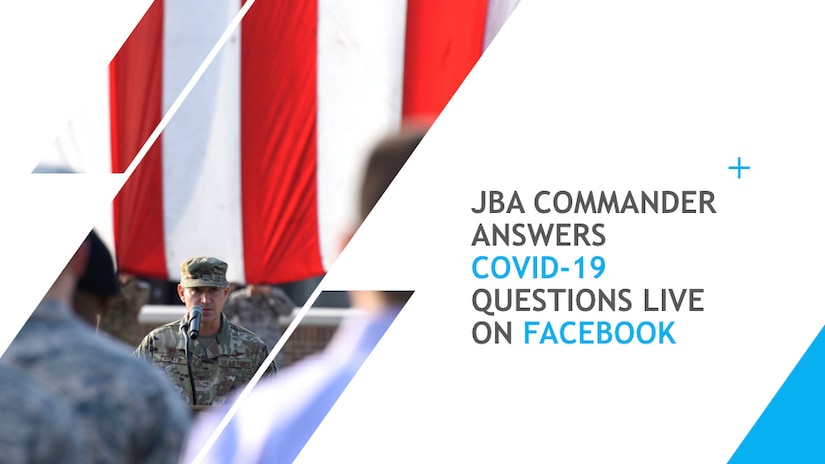 JBA Commander Answers COVID-19 Questions Live on Facebook