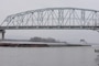 Tow boat navigates the Mississippi River