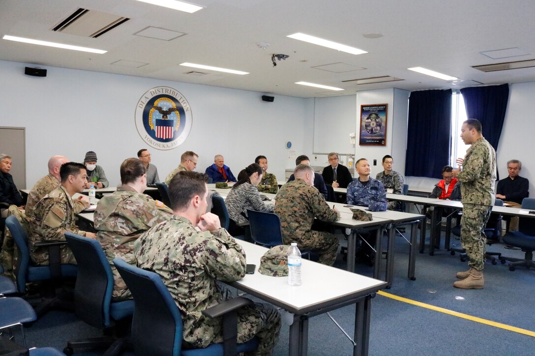 DLA Distribution Yokosuka, Japan welcomes leadership from USFJ J4 and JJS J4