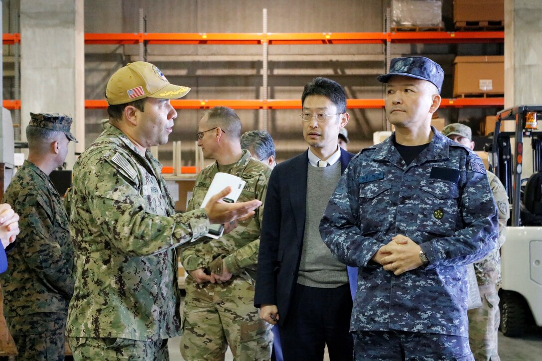 DLA Distribution Yokosuka, Japan welcomes leadership from USFJ J4 and JJS J4