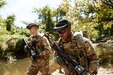 Soldiers from the Old Guard test the second iteration of the Integrated Visual Augmentation System (IVAS) capability set during an exercise at Fort Belvoir, VA in Fall 2019.
