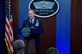 Air Force Chief of Staff Gen. David L. Goldfein conducts a press briefing with the Pentagon Press Corps to address Air Force response efforts for COVID-19 at the Pentagon, Arlington, Va., March 18, 2020. (U.S. Air Force photo by Wayne Clark)