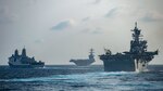 Theodore Roosevelt, America strike groups conduct expeditionary strike force training