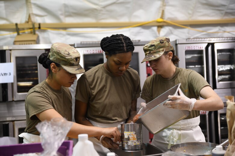 Air Force Deployed Dining Spek Feeding the Force  Food services expand on PSAB U S Air  