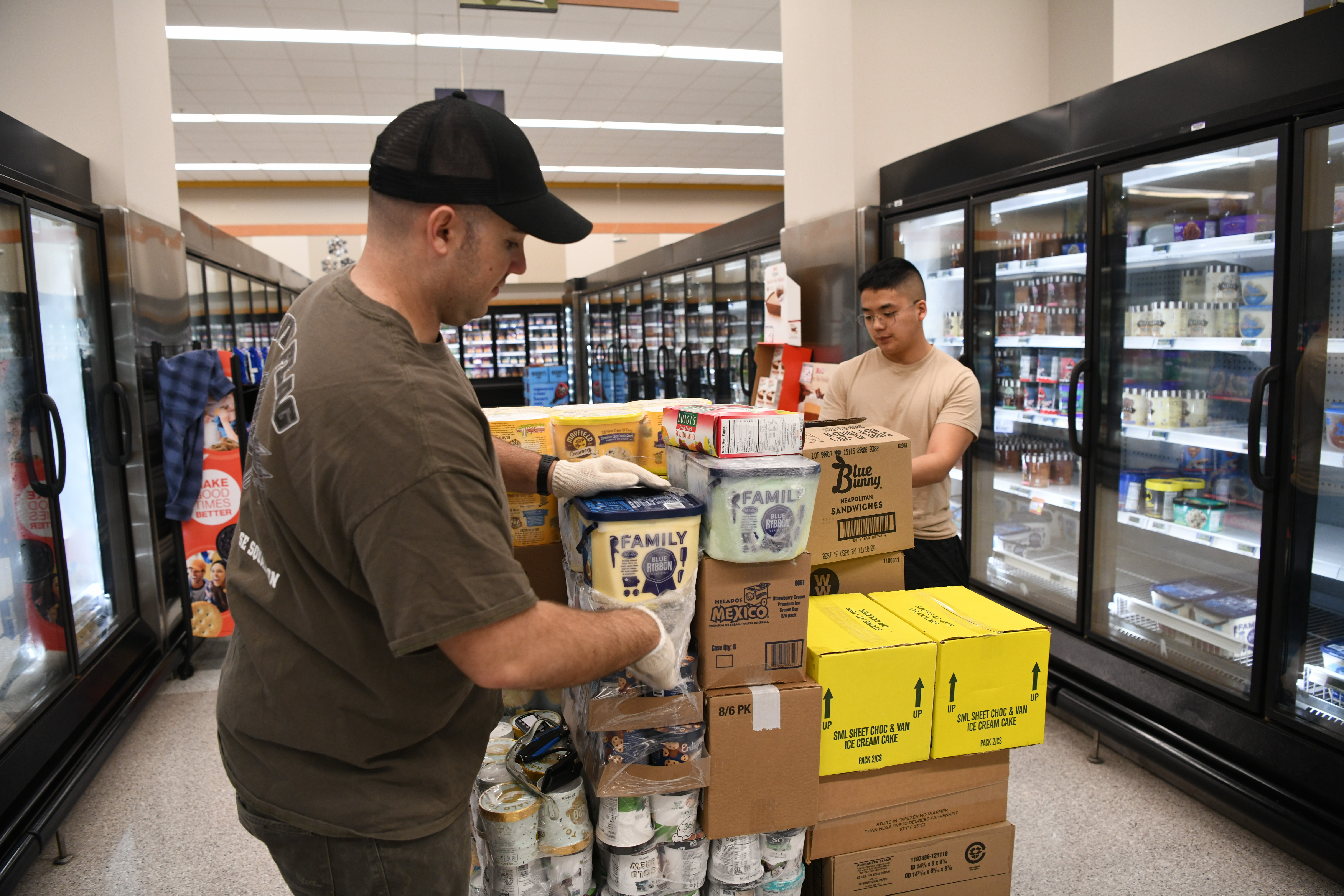 JBA Airmen volunteer at Commissary