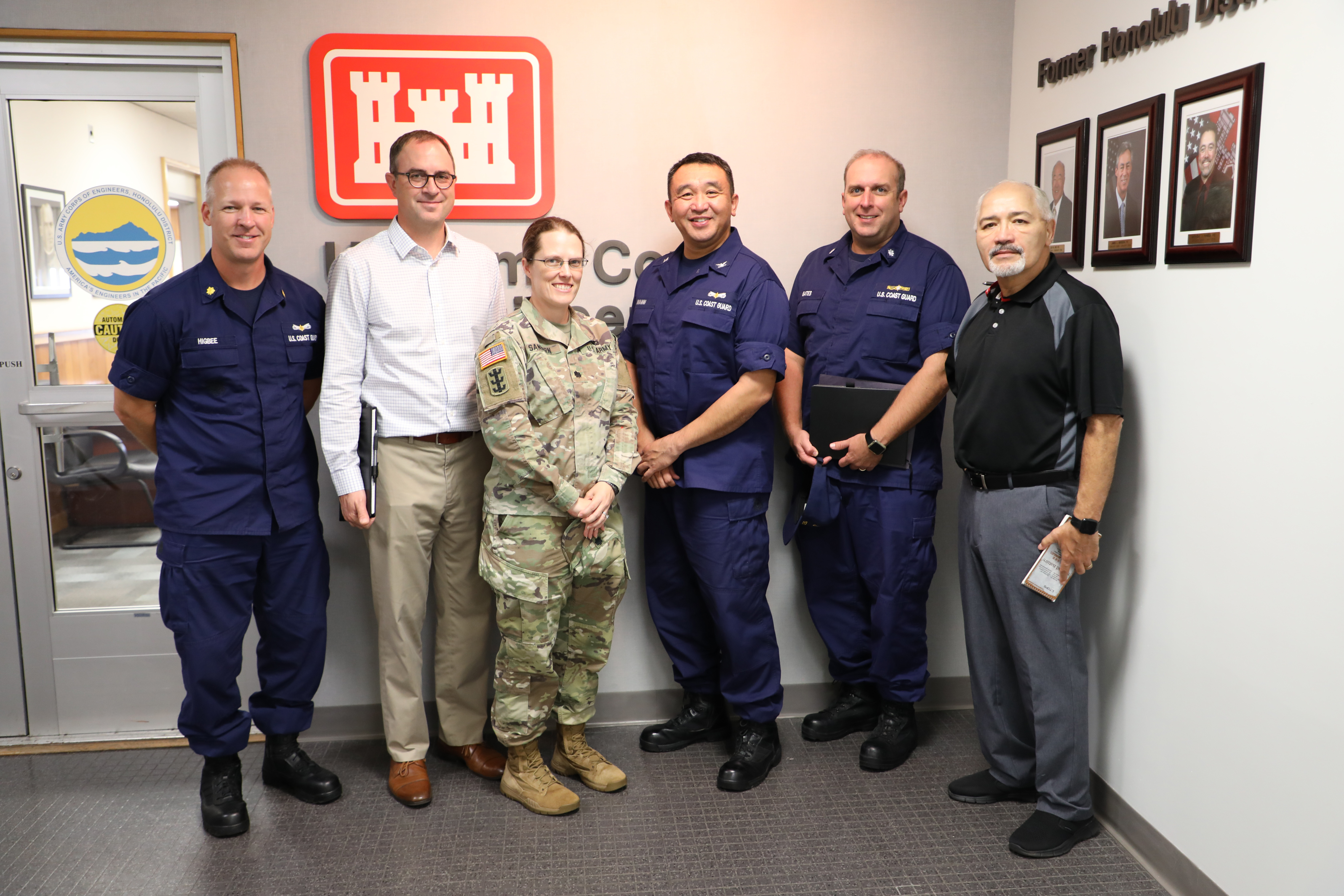 Usace Meets With Uscg Commander To Outline Future Severe Storm Response