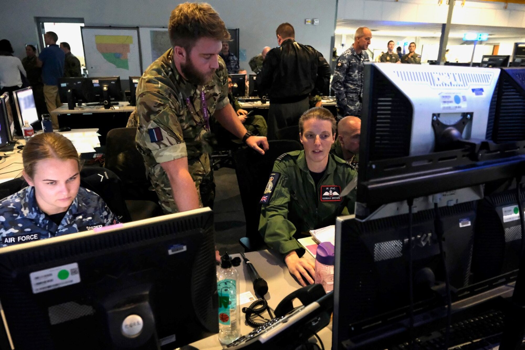 RED FLAG, Command and Control, C2, 505 CCW, ShOC-N, Shadow Operations Center- Nellis, ACC, Nellis Air Force Base, USAF, coalition, joint, air operations center, 505th Command and Control Wing, 805th Combat Training Squadron