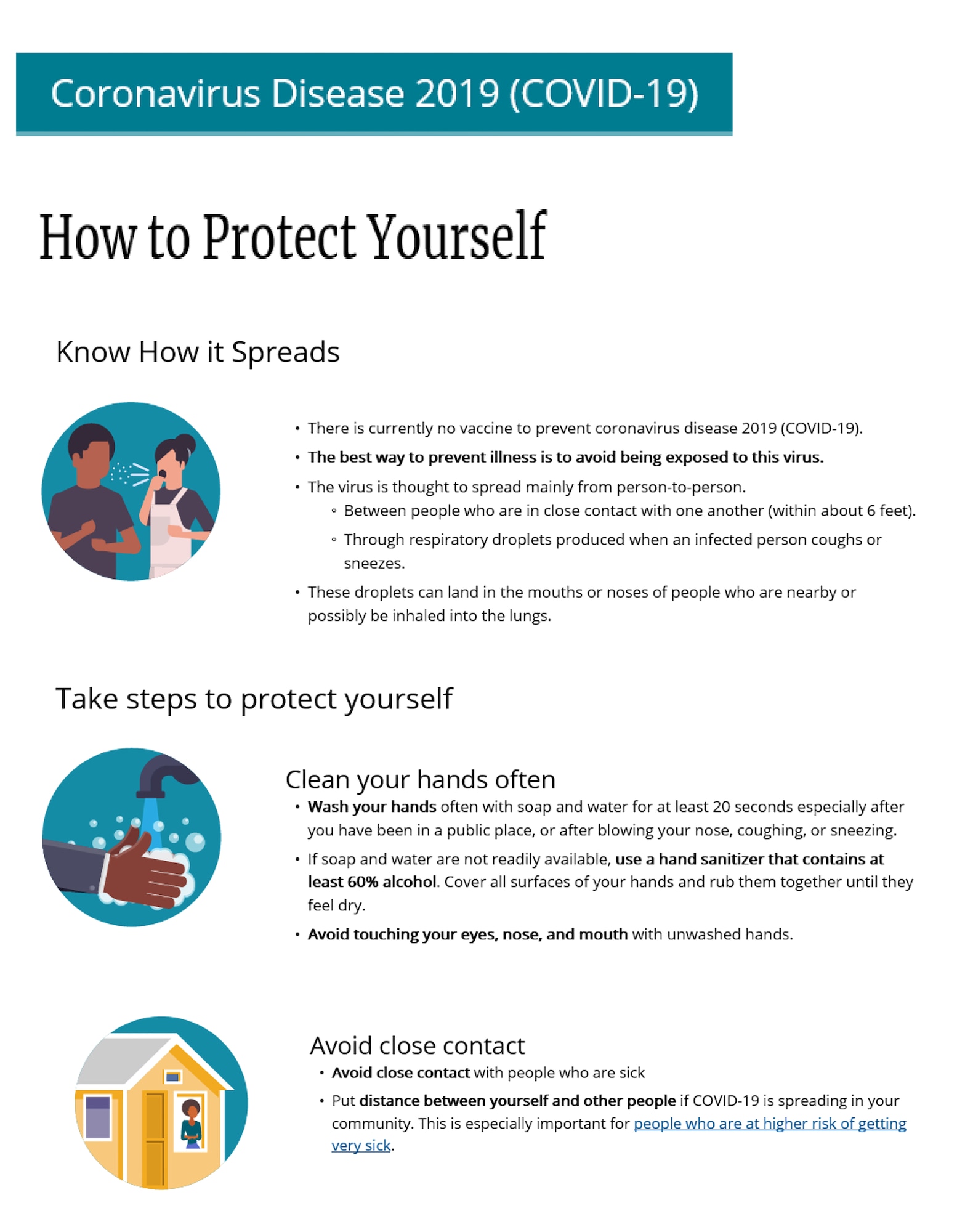How to protect yourself during COVID19 > Air Force Safety Center