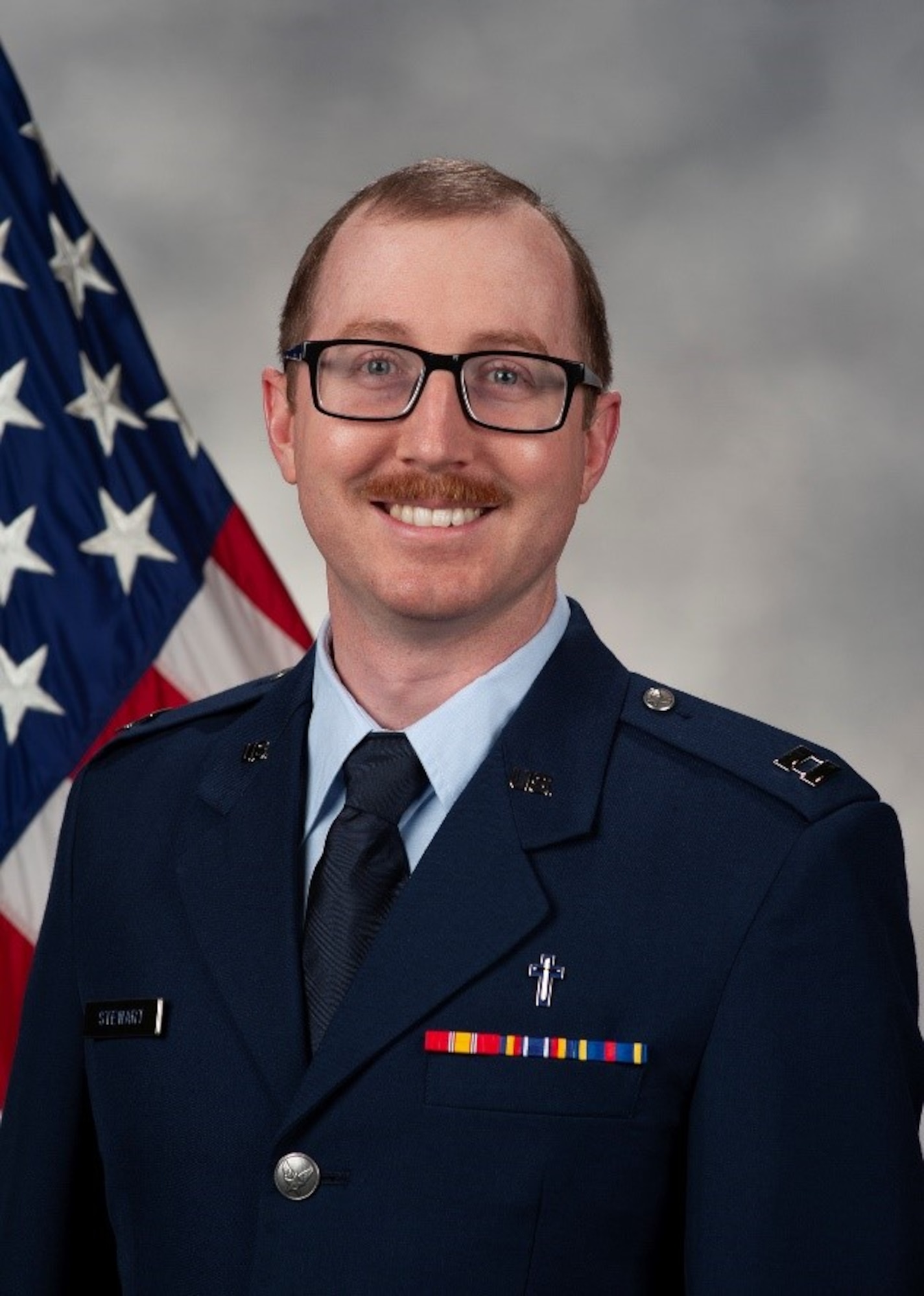 a photo of Chaplain, Captain Philip Stewart