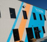 The NavalX offices are located at “The Garden,” a warehouse-type maker space.