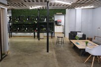 3D printers are ready for use on Oct. 24, 2019, at “The Garden,” in Alexandria, Va.