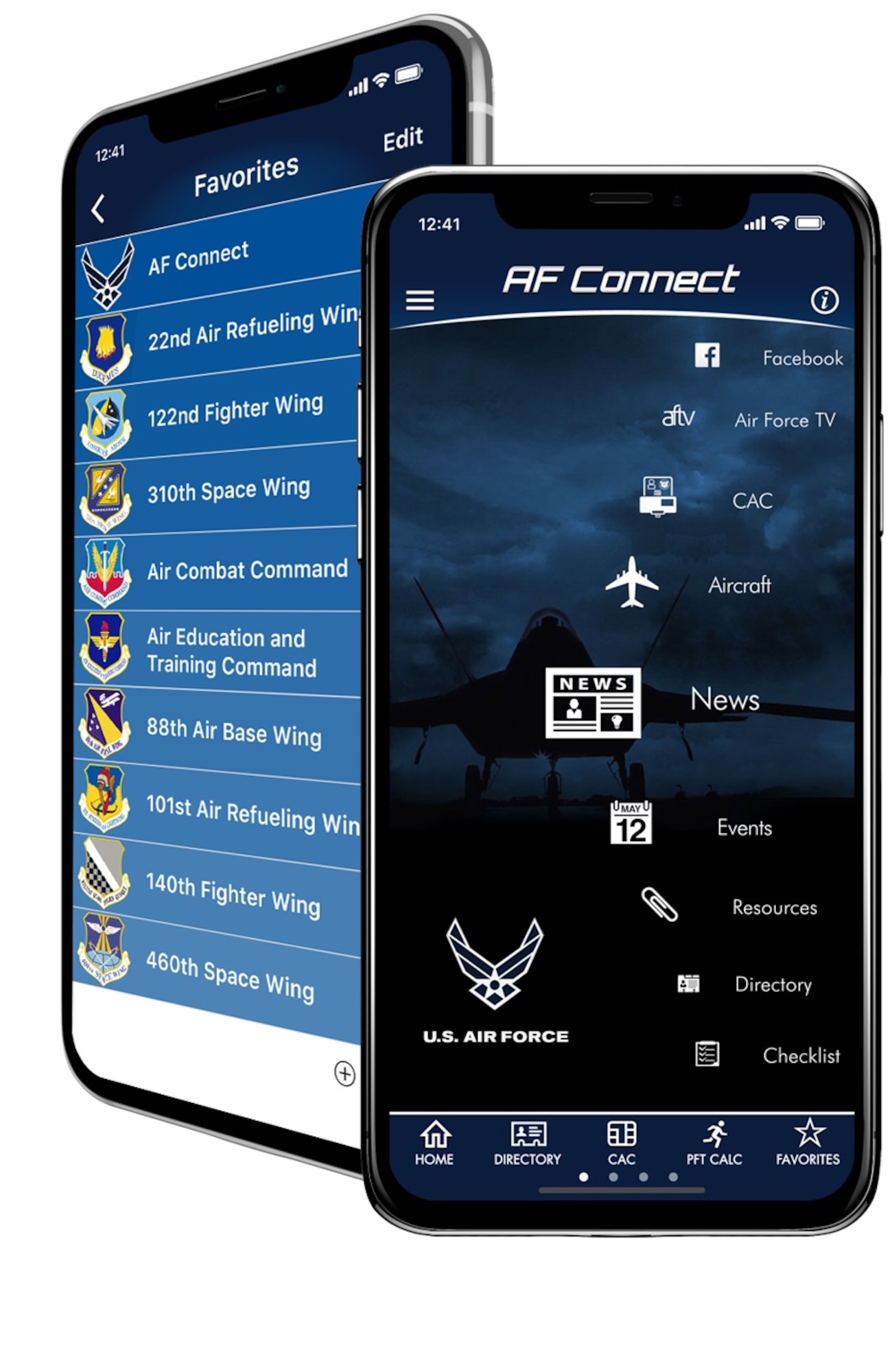 The Office of Special Investigations is one of more than 100 organization "Favorites" on the enterprise-wide Air Force Connect mobile app, designed to provide streamlined access to timely and relevant information users need for their lives and careers. (Air Force Connect photo)