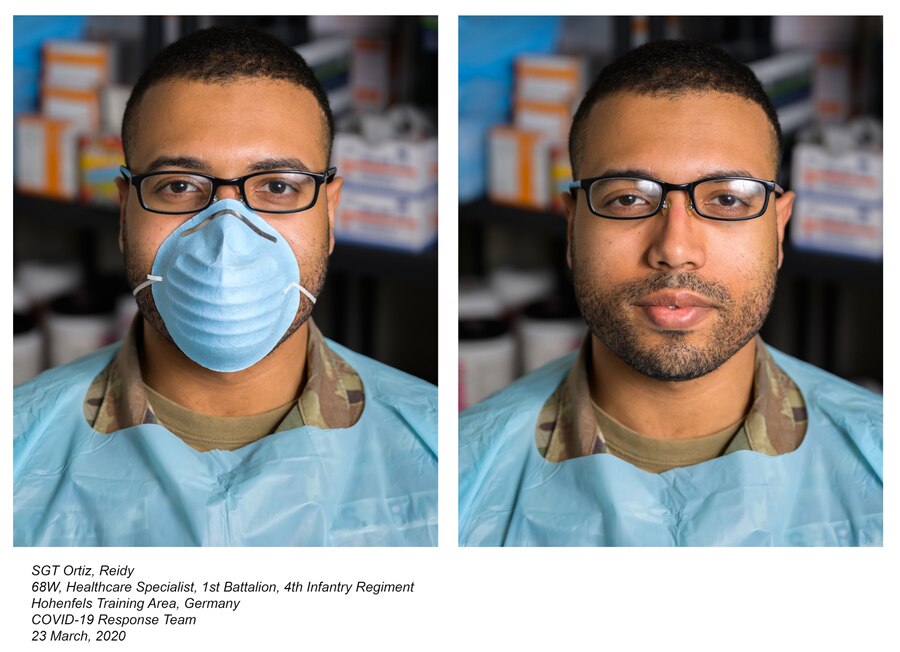 Portraits of healthcare providers on the frontlines of U.S ...