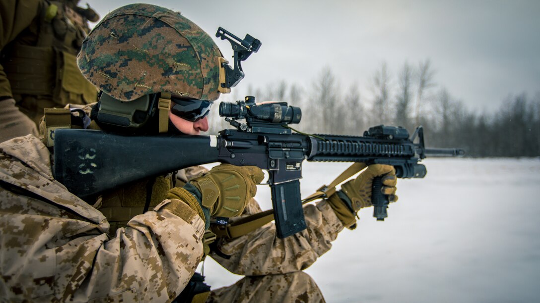 SPMAGTF-AE: Marines conduct machine gun range in Alaska