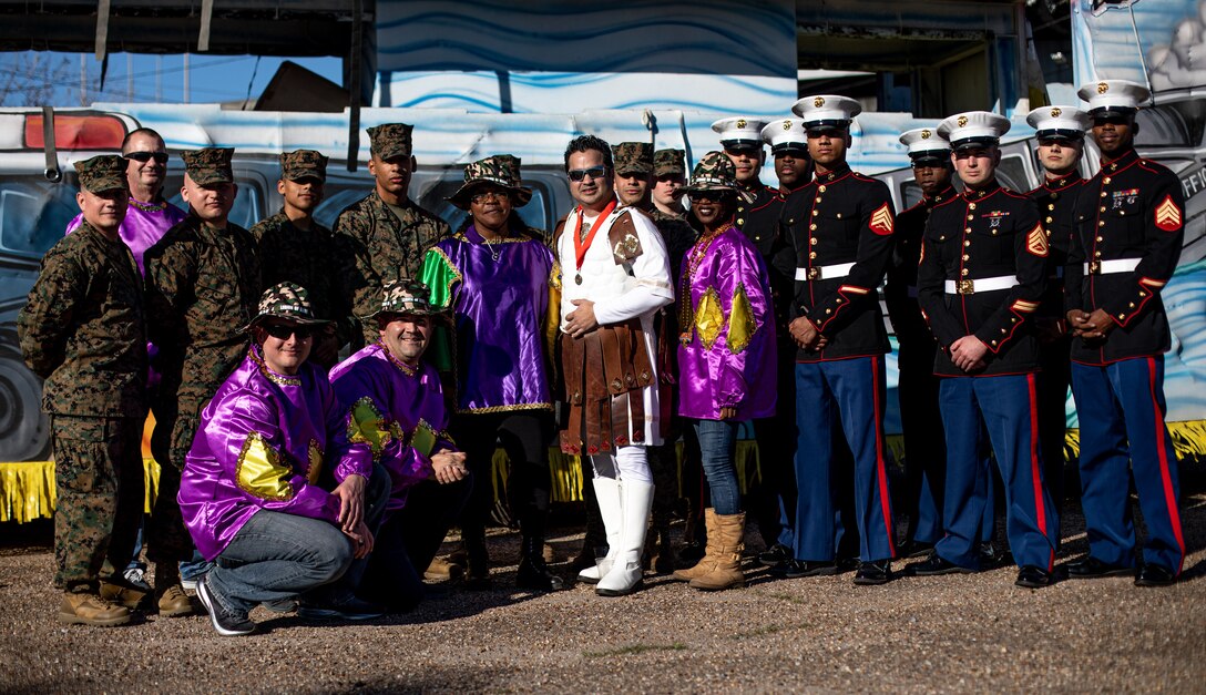 2020 Krewe of ALLA Parade with MARFORRES