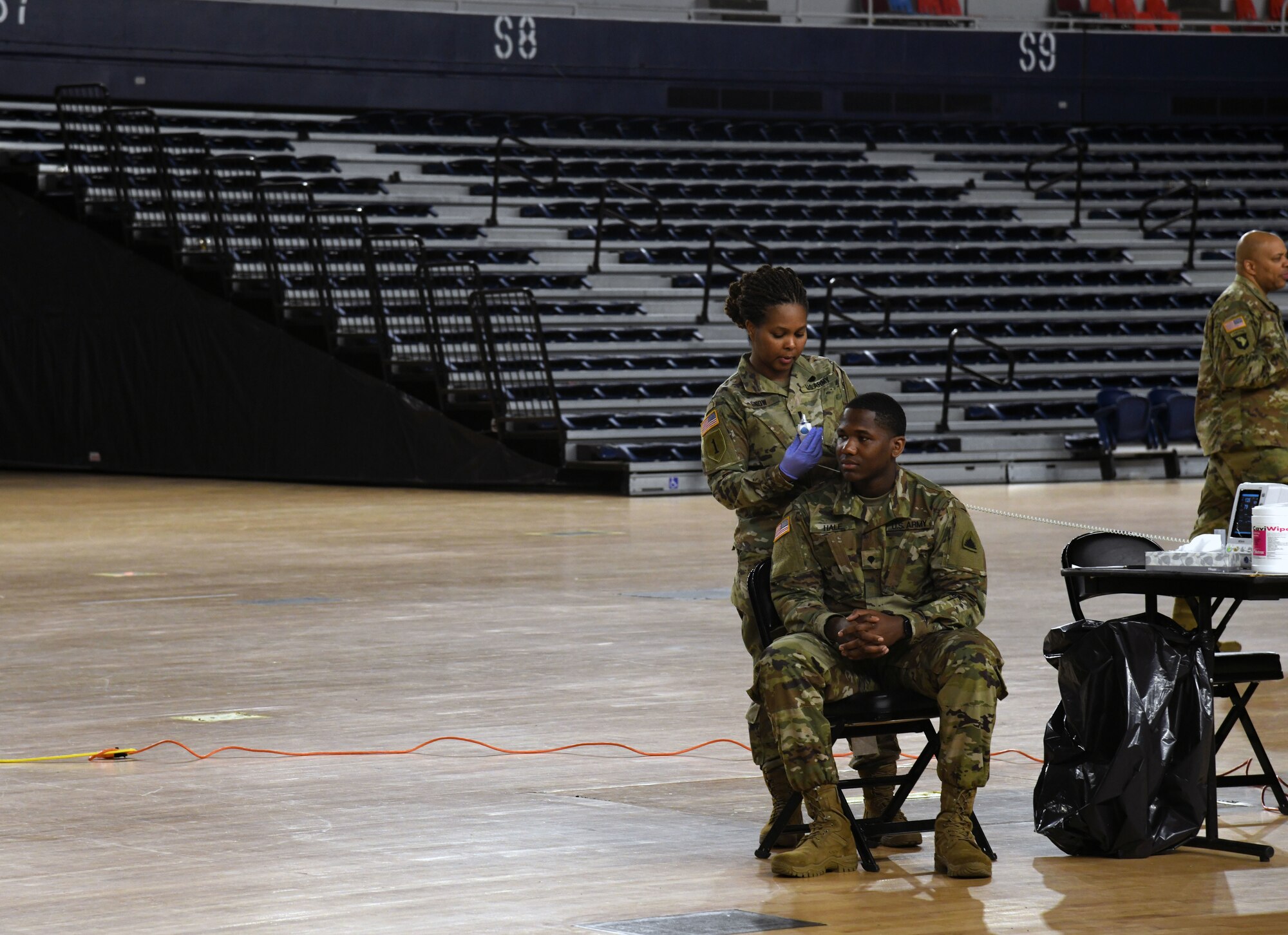 D.C. National Guard medical screening