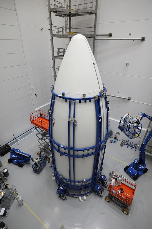 AEHF-6 is Encapsulated Ahead of Launch > Los Angeles Air Force Base ...