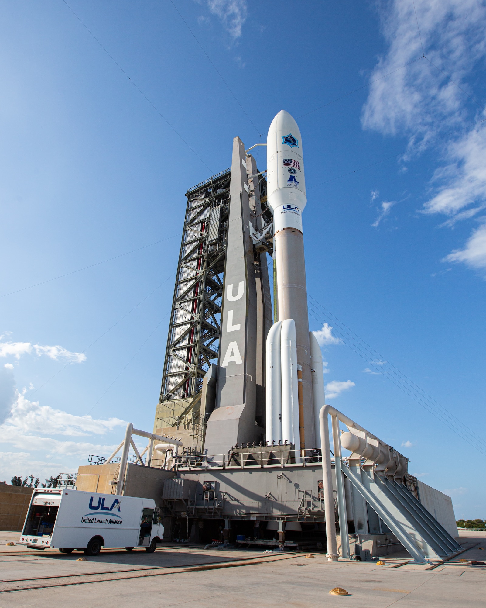 AEHF-6 Launch Vehicle Roll to Pad