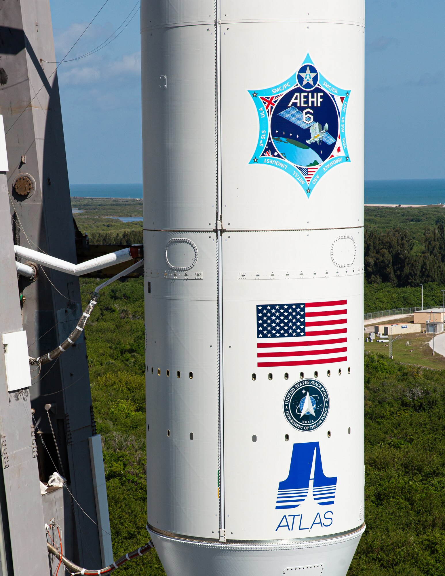 AEHF-6 Launch Vehicle Roll to Pad