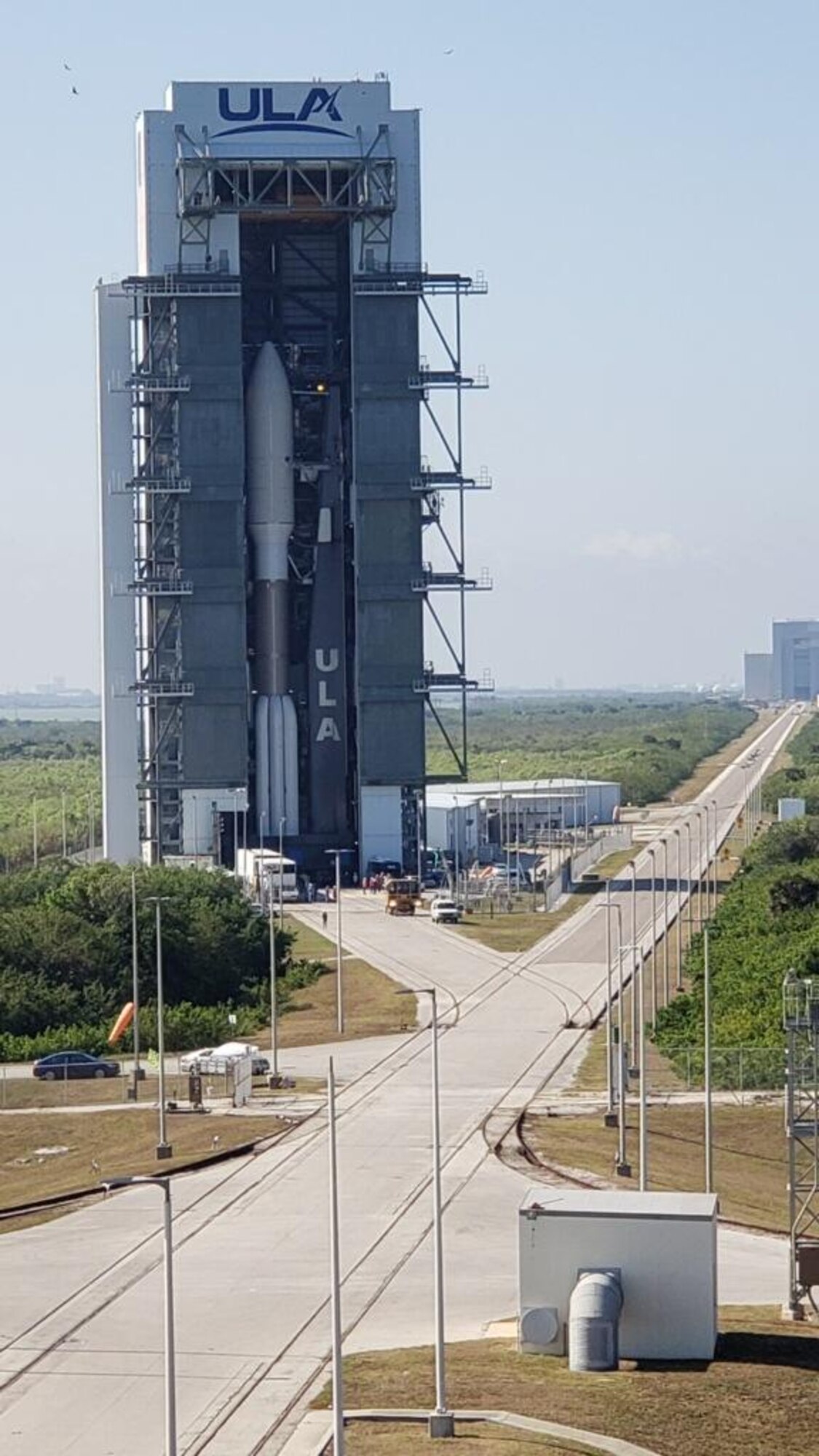 AEHF-6 Launch Vehicle Roll to Pad