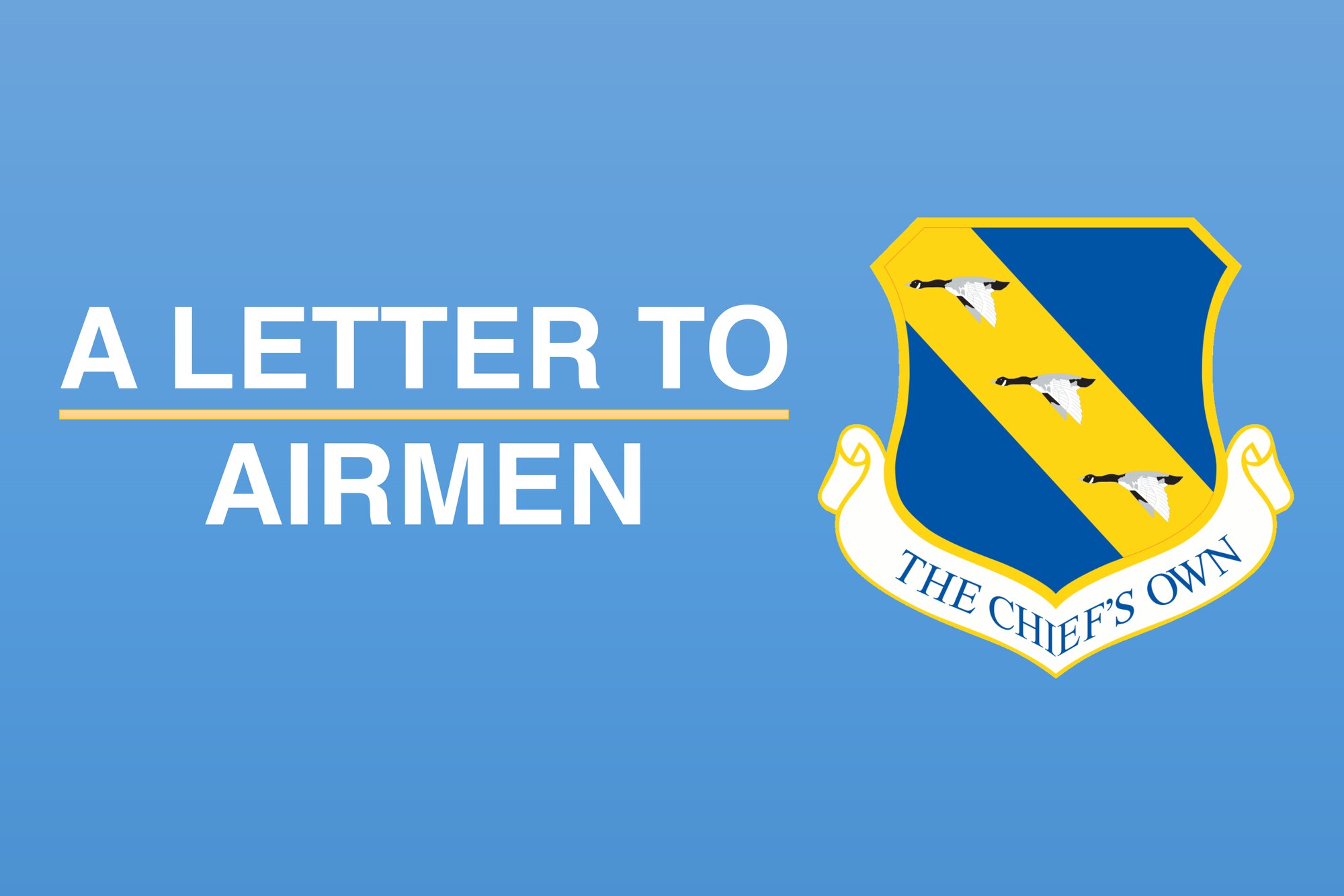 A Letter to Airmen