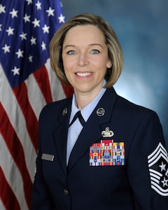 Chief Master Sgt. Julie Gudgel, Command Chief, Air Education and Training Command