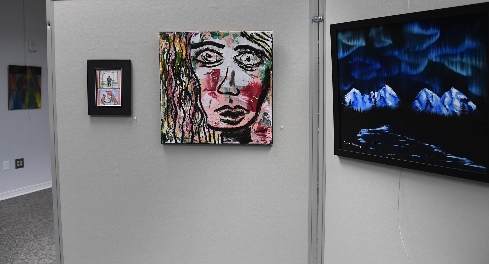 The Beyond Duty Art Exhibit in Bossier City, La. showcases all-military (veteran and active duty) artists.