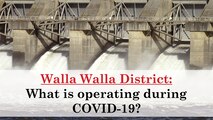 Walla Walla WA. - In accordance with President Trump’s Emergency Declaration on COVID Response, Water Control of Dams, and Power Generation, issued on March 13, the U.S. Army Corps of Engineers, Walla Walla District has reduced staffing levels and closed many of its recreational areas.