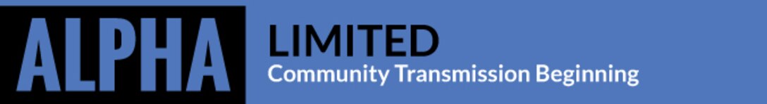 ALPHA - LIMITED - Community Transmission Beginning