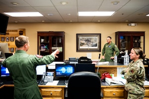Photo of Airmen sharing a laugh.