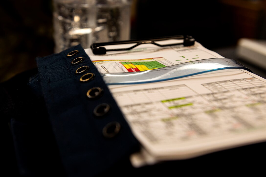 Photo of a lineup card.